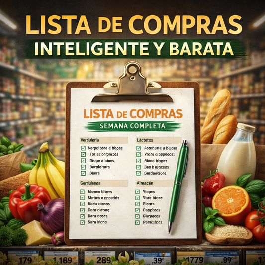 Lista del Súper ya armada 🛒